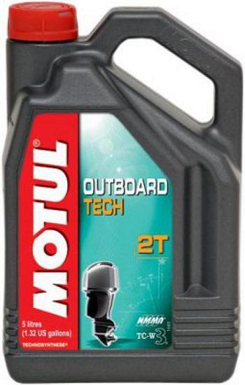 фото: Motul Outboard Tech 2T, 5 литров