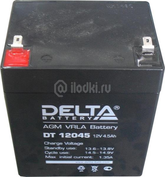 фото: Аккумуляторная батарея Delta DT 12045