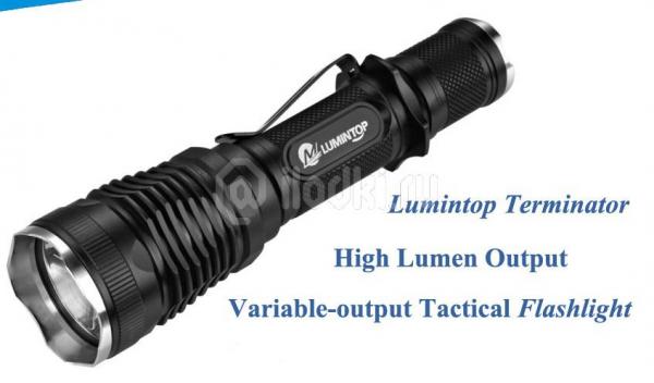 Фонарь Lumintop TD-15X XM-L2 Terminator фото: Фонарь Lumintop TD-15X XM-L2 Terminator