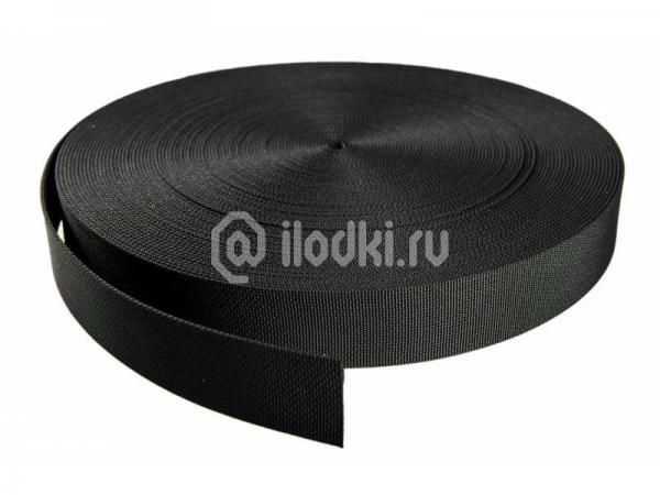 фото: Нейлоновая лента, черная, кордура, рулон 45 метров SAEKODIVE AW01, цена за 1 метр