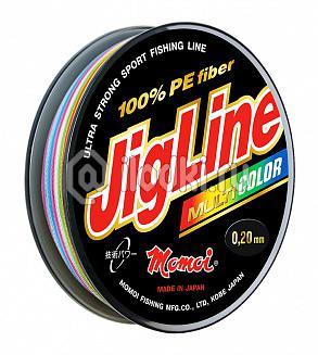 фото: Плетеная леска JIGLINE MULTICOLOR 0.40lb	