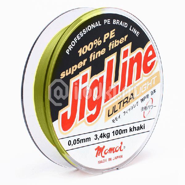 фото: Плетеная леска JIGLINE ULTRA LIGHT 0,03lb