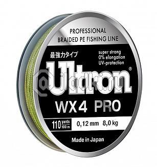 фото: Плетеная леска ULTRON WX4 PRO 0.08lb
