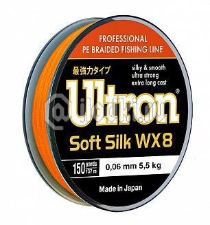 фото: Плетеная леска ULTRON WX8 SOFT SILK 0.06lb