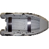 Надувная лодка Фрегат M-430 FM L серая 2